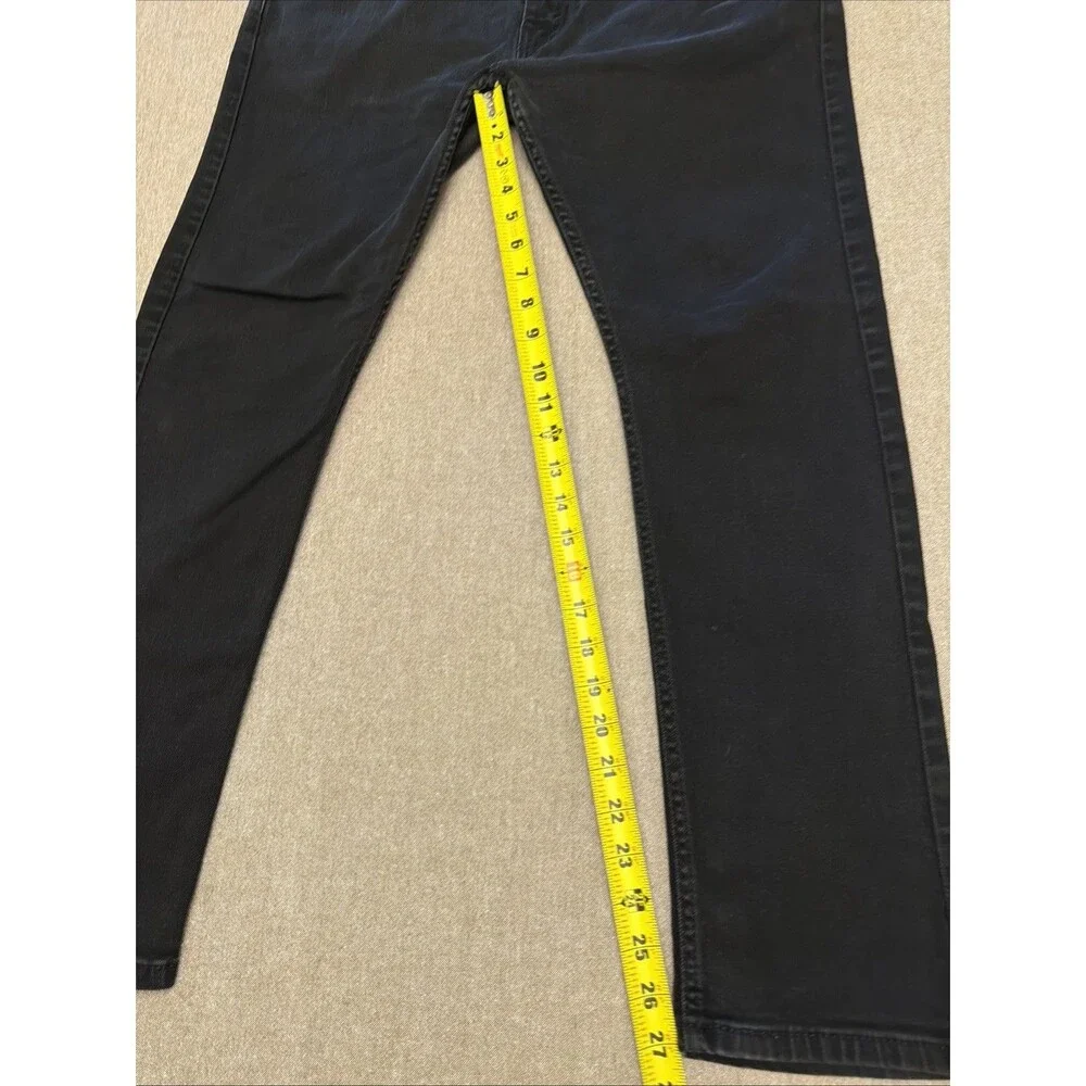 Levi's men's 510 slim fit jeans 38x30 Black